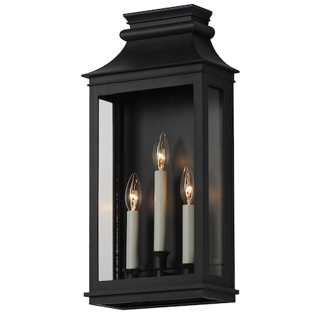 Maxim Lighting Savannah VX 3-Light Outdoor Sconce 40916CLBO
